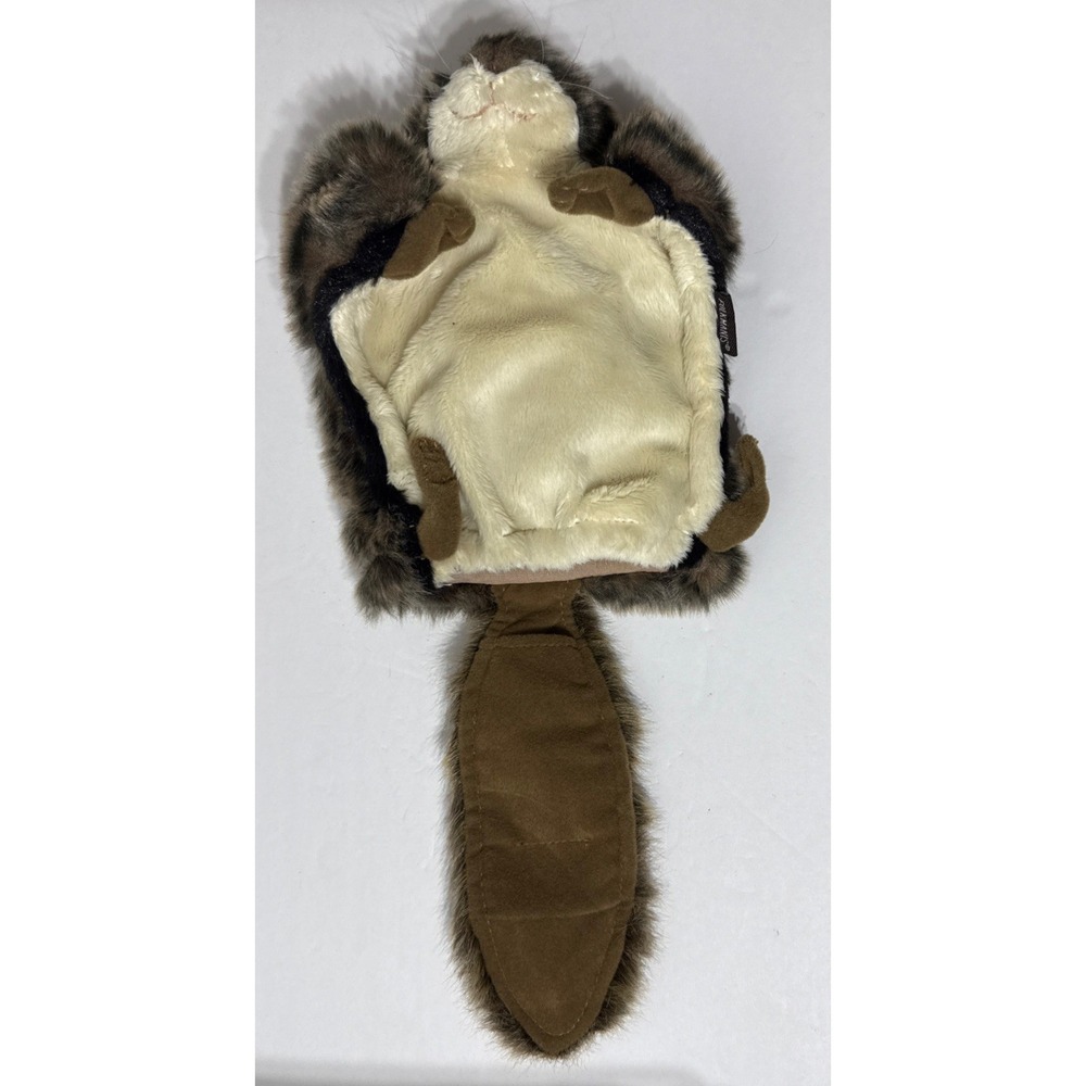 Folkmanis puppet FLYING SQUIRREL  Brown 14" Plush Realistic Hand Soft Furry Toy